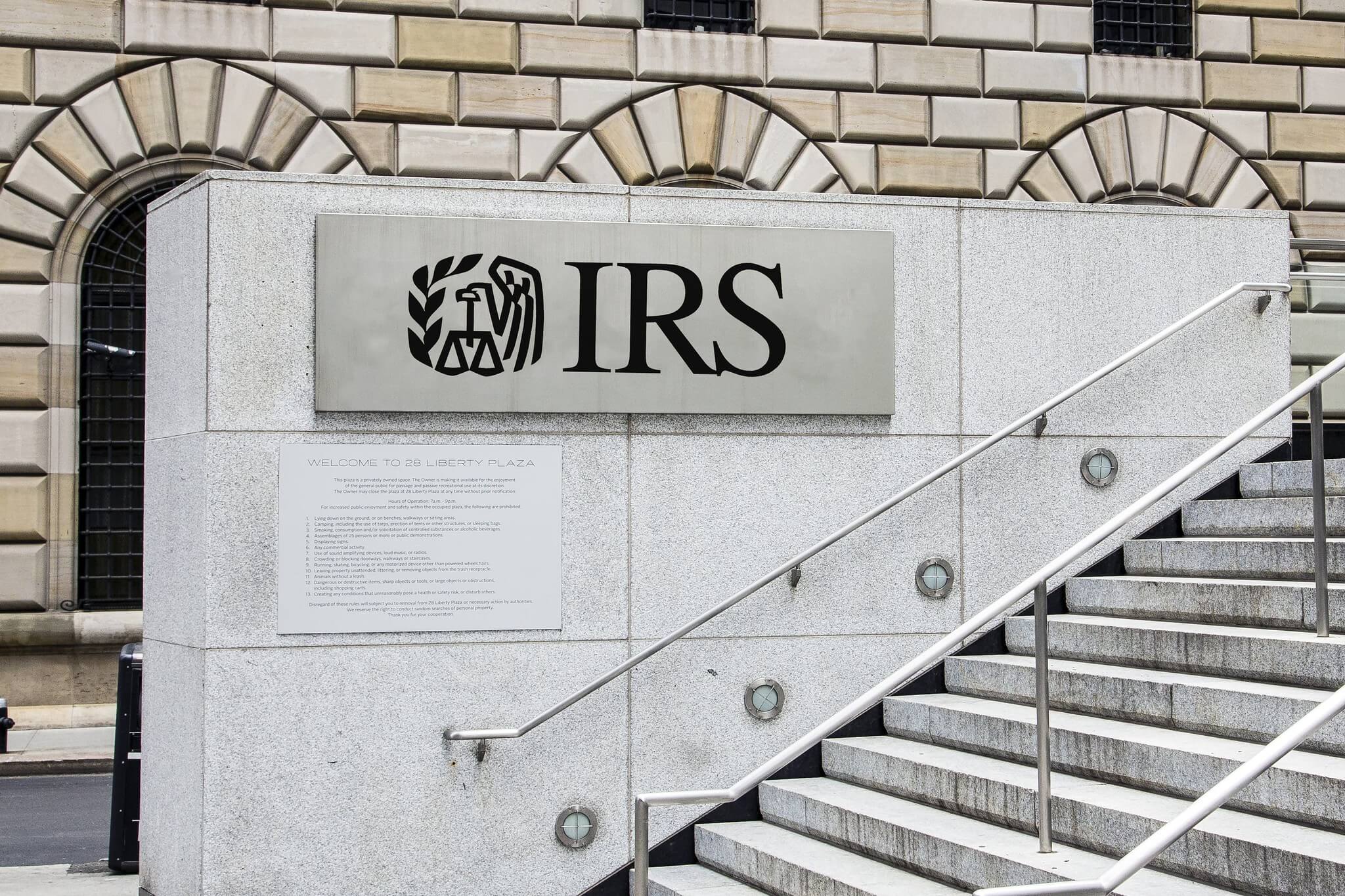 An IRS Office Building