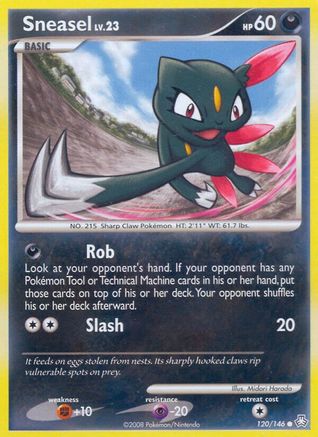 Sneasel 120/146, Legends Awakened