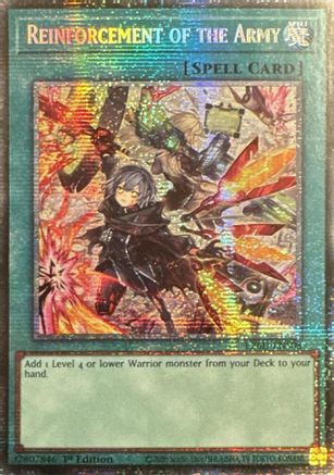 Reinforcement of the Army (Alternate Art) (Starlight Rare), Legendary Modern Decks 2026