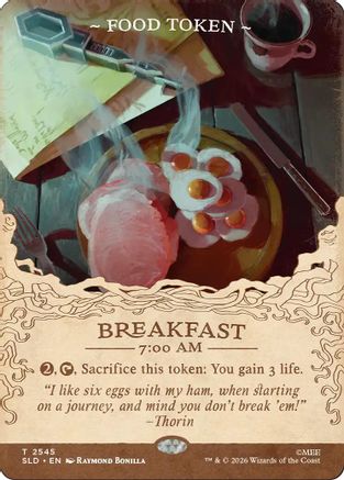 Food Token (2545), Secret Lair Drop Series