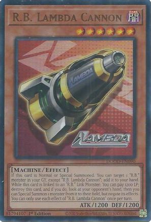 R.B. Lambda Cannon DOOD-EN090, Doom of Dimensions