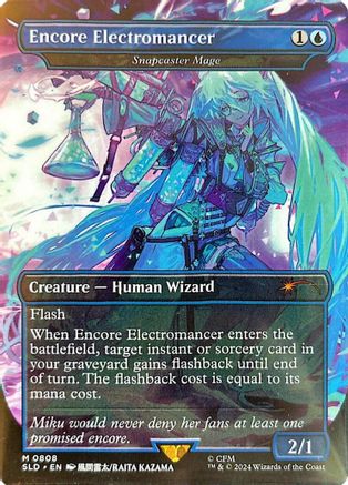 Encore Electromancer - Snapcaster Mage 808, Secret Lair Drop Series