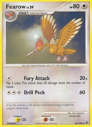 Fearow 36/100, Majestic Dawn