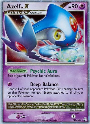 Azelf LV.X 140/146, Legends Awakened