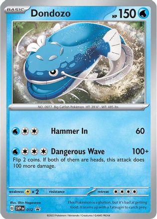 Dondozo 012, SV: Scarlet & Violet Promo Cards