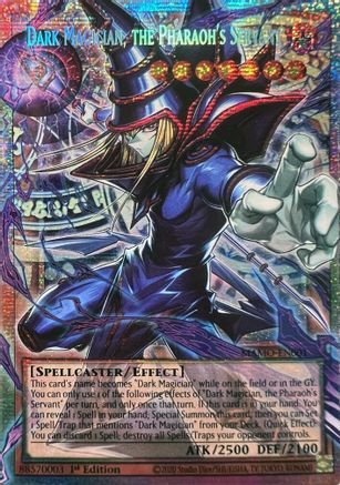 Dark Magician, the Pharaoh's Servant (Starlight Rare)  (Extended Art), Magnificent Monsters