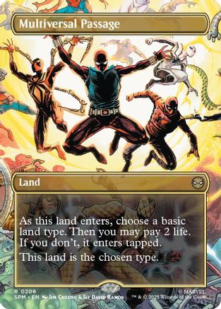 Multiversal Passage (Borderless) 206, Marvel's Spider-Man