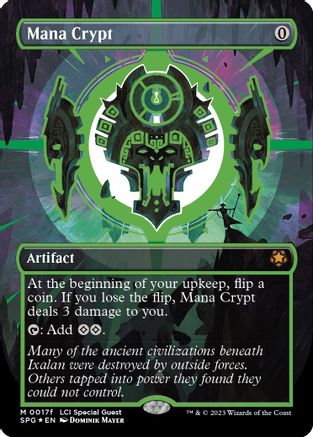 Mana Crypt (0017f) (Borderless) 17f, Special Guests