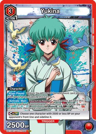 Yukina (090) UE13BT/YYH-1-090, UE13BT: Yu Yu Hakusho: Ghost Files