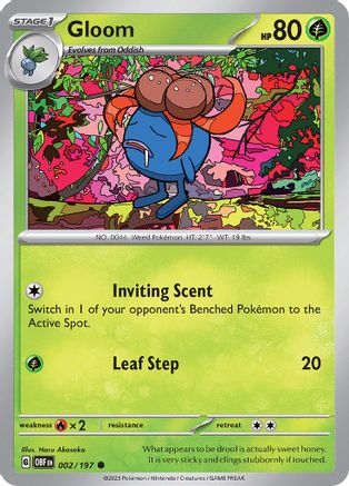 Gloom 002/197, SV03: Obsidian Flames
