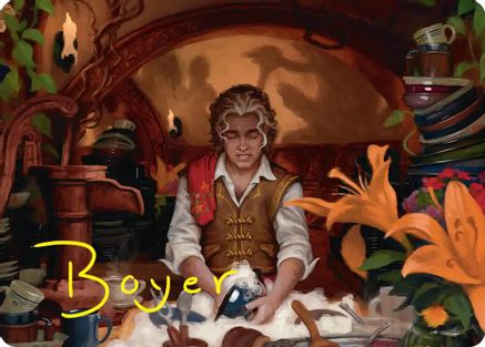Confusticate and Bebother Art Card (Gold-Stamped Signature), Art Series: The Hobbit
