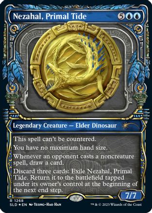 Nezahal, Primal Tide (Halo Foil) 1268, Secret Lair Drop Series