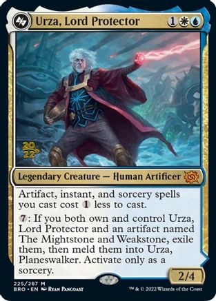 Urza, Lord Protector 225, Prerelease Cards