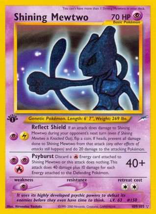 Shining Mewtwo, Neo Destiny