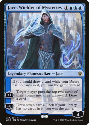 Jace, Wielder of Mysteries 54, Promo Pack: Throne of Eldraine