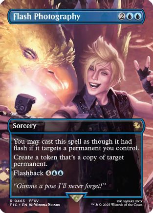 Flash Photography (Borderless) 463, Commander: FINAL FANTASY
