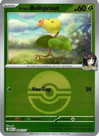 Erika's Bellsprout (Poke Ball) 004/217, ME: Ascended Heroes