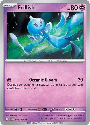 Frillish 044/086, SV: White Flare