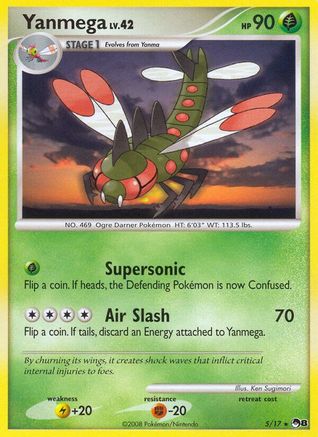Yanmega 005/017, POP Series 8
