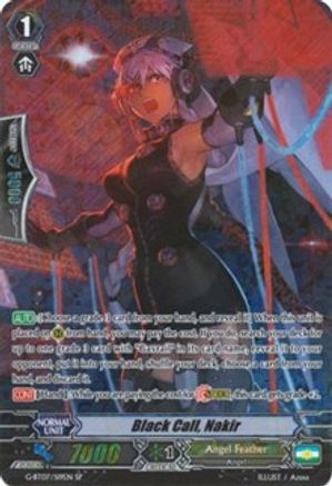 Black Call, Nakir (SP) G-BT07/S19EN, G-BT07: Glorious Bravery of Radiant Sword