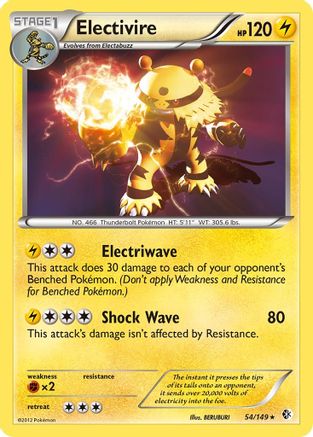 Electivire 54/149, Boundaries Crossed