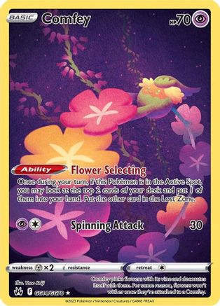 Comfey GG14/GG70, SWSH: Crown Zenith: Galarian Gallery
