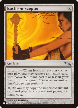 Isochron Scepter 188/306, The List Reprints