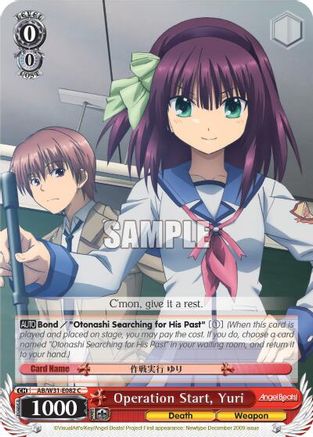 Operation Start, Yuri AB/W31-E082 C, Angel Beats! Re:Edit
