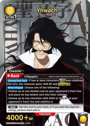 Yhwach (024) (SR*) UE01BT/BLC-1-024, UE01BT: BLEACH: Thousand-Year Blood War