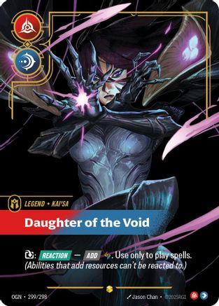 Kai'Sa, Daughter of the Void (Overnumbered), Origins