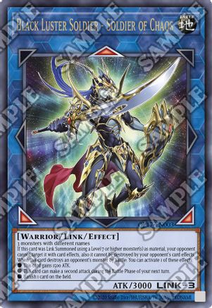Black Luster Soldier - Soldier of Chaos (UTR), OTS Tournament Pack 17