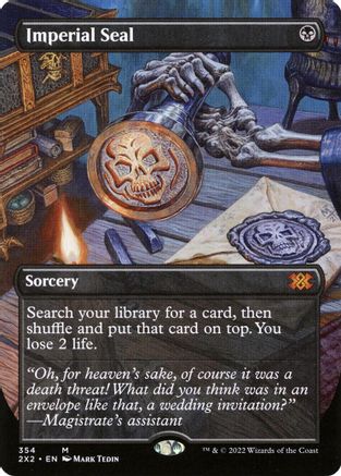Imperial Seal (Borderless) 354, Double Masters 2022