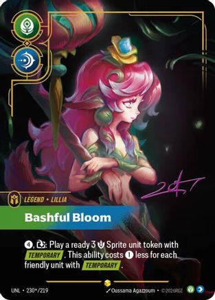 Lillia, Bashful Bloom (Signature), Unleashed