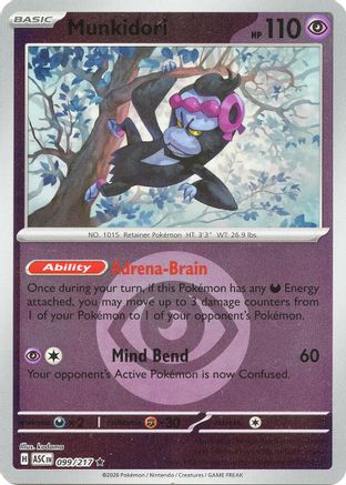 Munkidori (Energy Symbol Pattern) 099/217, ME: Ascended Heroes