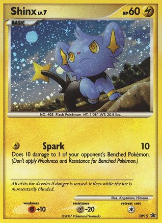 Shinx DP15, Diamond and Pearl Promos