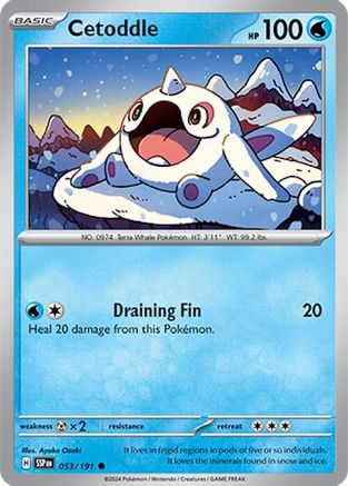 Cetoddle 053/191, SV08: Surging Sparks