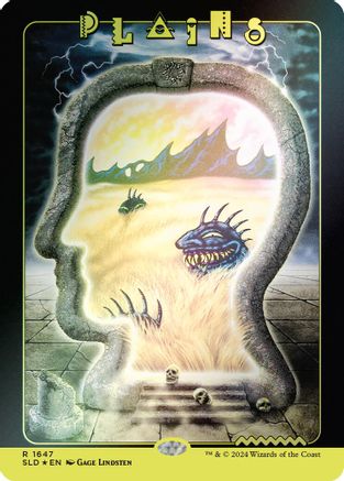 Plains (1647) (Rainbow Foil) 1647, Secret Lair Drop Series