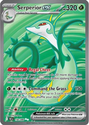 Serperior ex 156/086, SV: Black Bolt