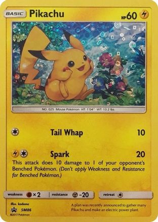 Pikachu - SM86 (General Mills Promo), Miscellaneous Cards & Products
