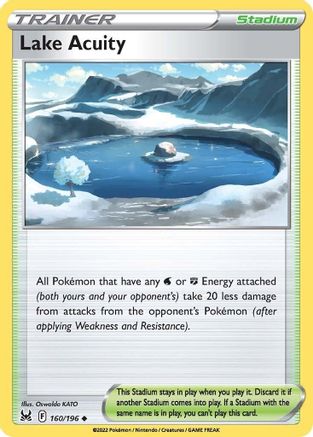 Lake Acuity 160/196, SWSH11: Lost Origin