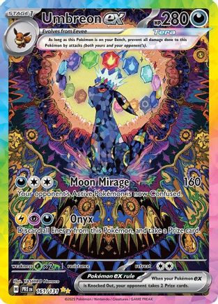 Umbreon ex - 161/131, SV: Prismatic Evolutions