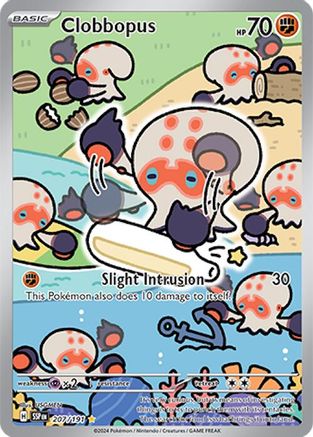 Clobbopus 207/191, SV08: Surging Sparks