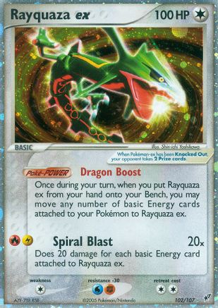 Rayquaza ex, EX Deoxys