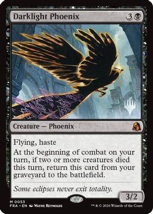Darklight Phoenix 53, Promo Pack: Reality Fracture