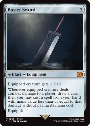 Buster Sword 255, FINAL FANTASY
