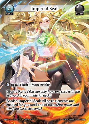 Imperial Seal, Mortal Ambition