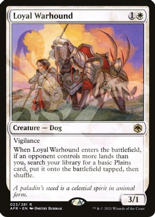 Loyal Warhound 23, AFR Ampersand Promos