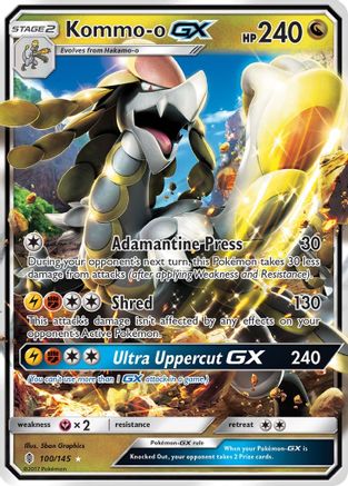 Kommo-o GX 100/145, SM - Guardians Rising