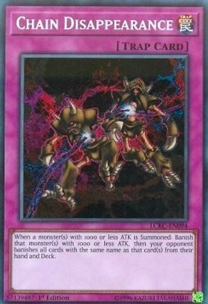 Chain Disappearance LCKC-EN094, Legendary Collection Kaiba