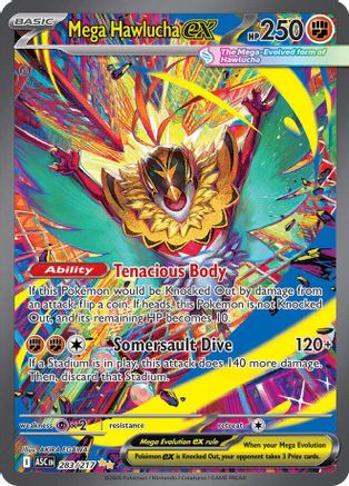 Mega Hawlucha ex 283/217, ME: Ascended Heroes